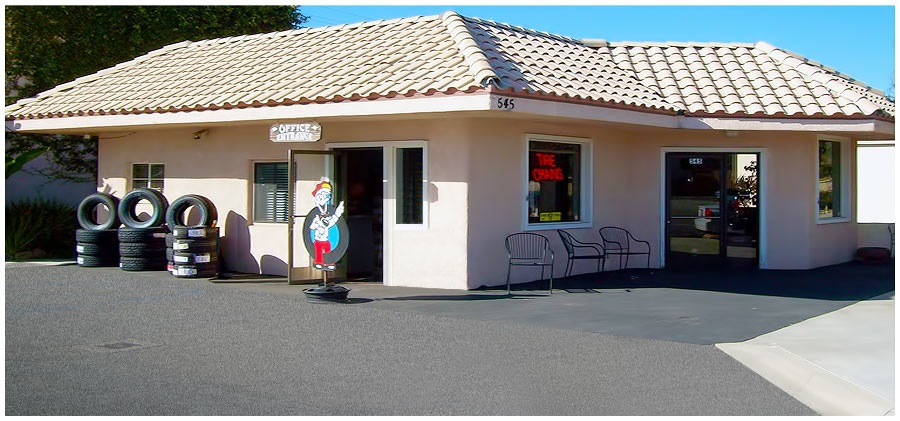 Tire Shop Storefront